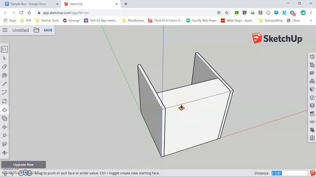 SketchUp for Web - Draw a Box смотреть онлайн
