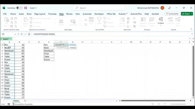 Create A Normal Chart By Count Of Values In Excel смотреть онлайн