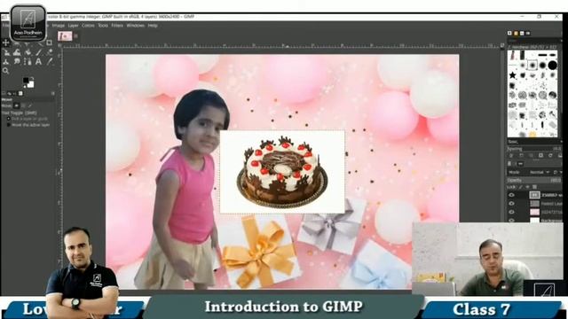 Class 7 Ch 3 Introduction to GIMP смотреть онлайн