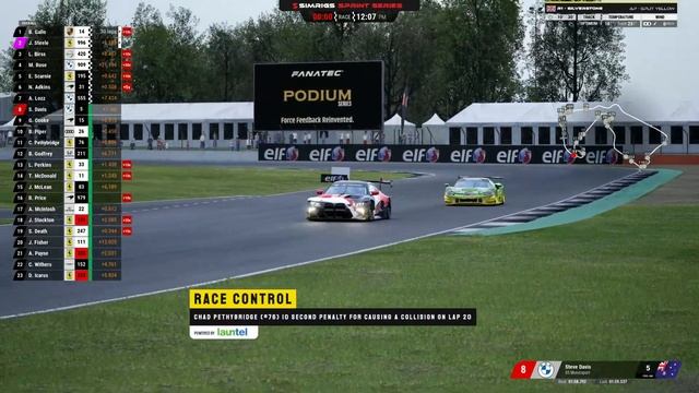 ACC Simrigs Sprint Series (S14) | Asia/Pacific - Wednesday | R1 - Silverstone смотреть онлайн