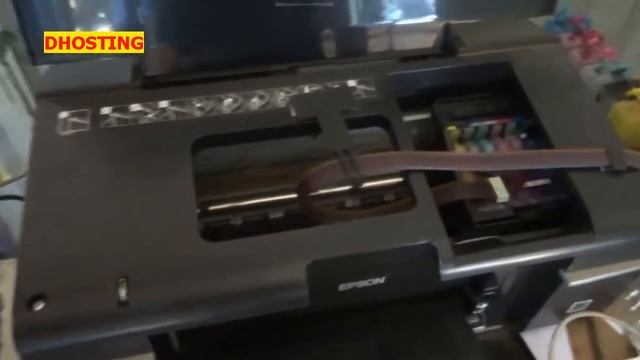 Epson Ink pad is at the end of its service life error problem solution Epson T50, T60 смотреть онлайн