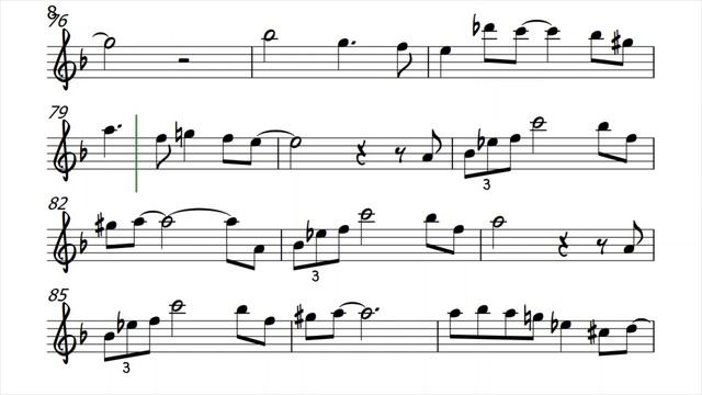 A Night In Tunisia Flute Violin Sheet Music Backing Track Play Along Partitura