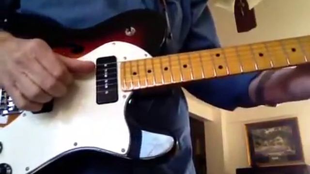Fender thin line Telecaster with P-90 pickups thru Boogie S смотреть онлайн