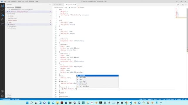 How to justify content with flexbox смотреть онлайн