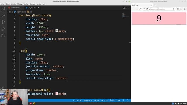 Scroll-snap en CSS3 смотреть онлайн