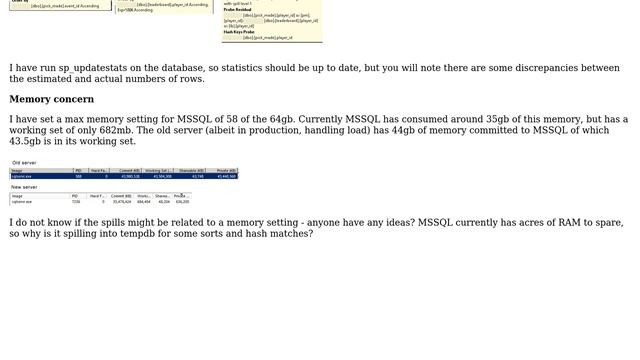 Databases: Why are queries causing spill to tempdb? смотреть онлайн