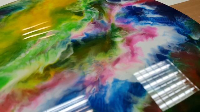 Картина в технике Resin Art смотреть онлайн