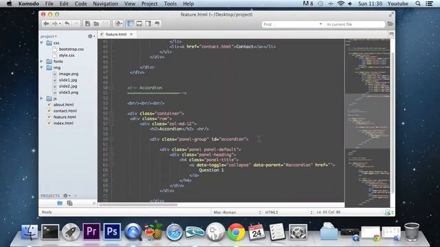 Twitter Bootstrap 3 Tutorial 9 - Accordion, Collapse смотреть онлайн