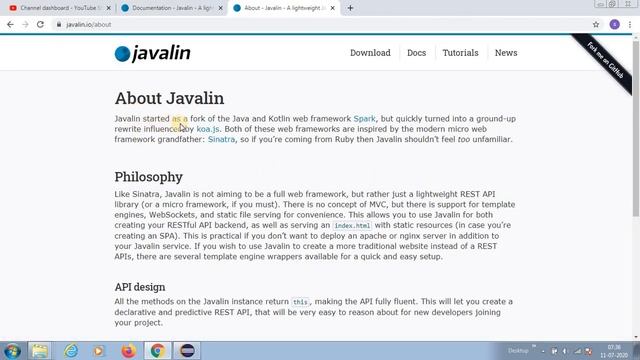 What is javalin? смотреть онлайн
