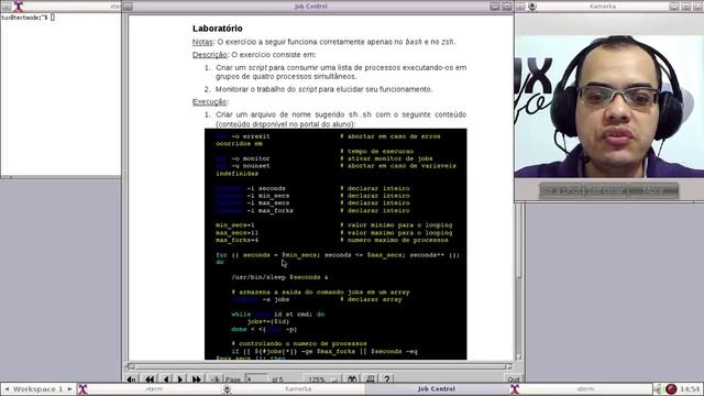 Curso Unix Shell - Job Control смотреть онлайн