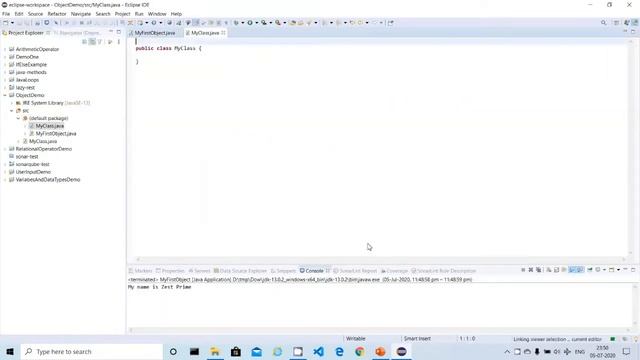 19.Java Tutorial:Java Class and Object introduction |Zest Prime смотреть онлайн