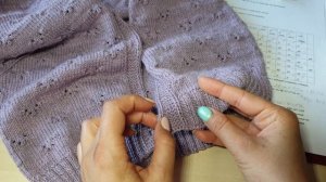 кофточка спицами для девочки | 9-11 лет | по описанию от  Drops | экспресс МАСТЕР КЛАСС