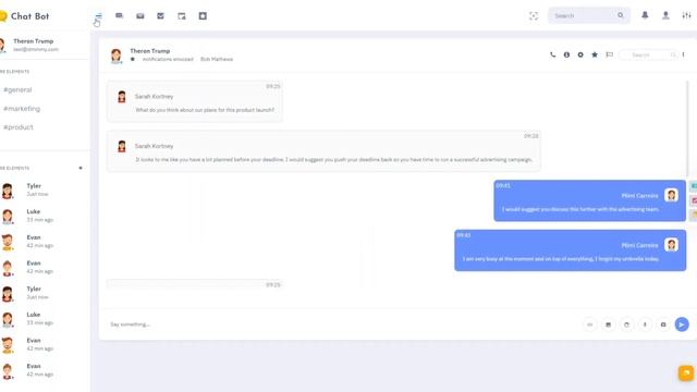 Chatbot LTR Dashboard Premium Admin Template with Bootstrap UI Kit смотреть онлайн