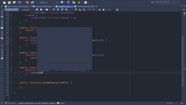 Loja Virtual com PHP#44 - Classe de carrinho parte 2 смотреть онлайн