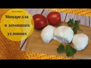 Моцарелла в домашних условиях