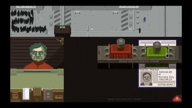 Papers, Please Funny Moments 1 - DENY EVERYBODY смотреть онлайн