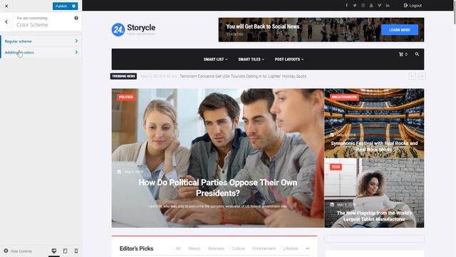 How To Change Default Theme Colors and Typography in Elementor WordPress Theme смотреть онлайн