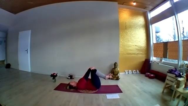 Entspannende, stressreduzierende Yogastunde - Winter Online Festival - 31.01.2021 смотреть онлайн