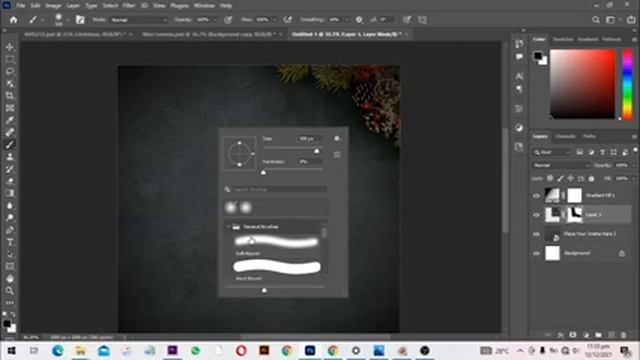 Christmas Church Poster Design Tutorials { Photoshop 2022 } смотреть онлайн