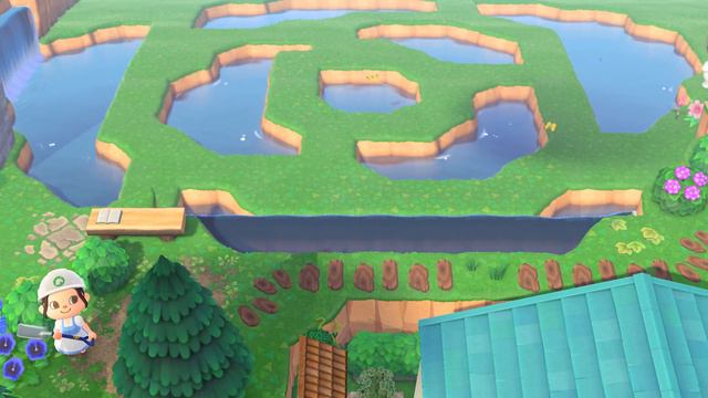 Rose Pond Tutorial | ACNH Speed Build смотреть онлайн