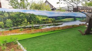 Фотопечать на заборе, банер на заборе