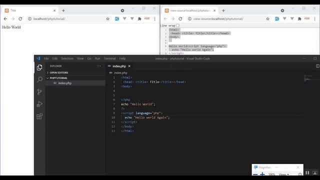 PHP programming Tutorial - Variables Constants and data type part #2 смотреть онлайн