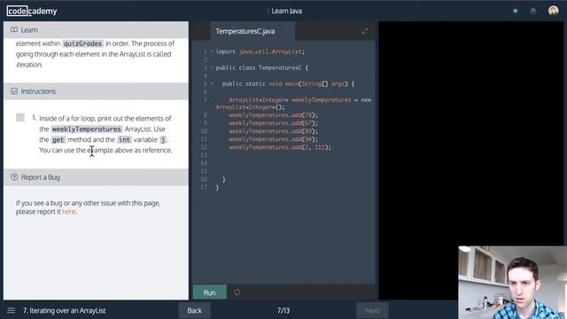 Let's Code Live :: Codecademy Learn Java - 3