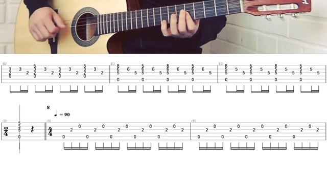 THE ECSTASY OF GOLD - Classical Guitar Tabs - Ennio Morricone смотреть онлайн