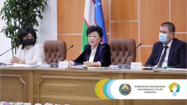 Вручение ордена "За дипломатические заслуги" министру дошкольного образования Агреппине Шин смотреть онлайн