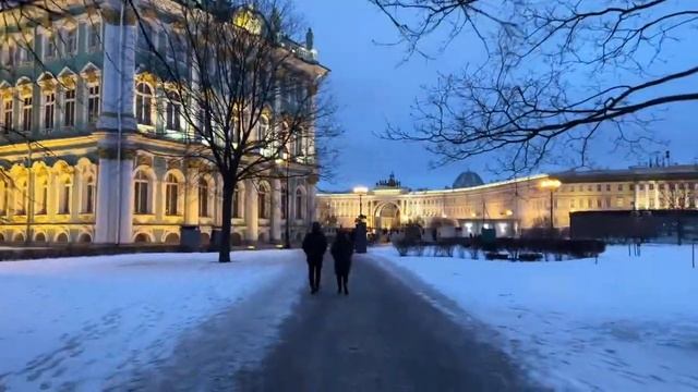 Ирл стрим. Гуляем по холодному Питеру смотреть онлайн
