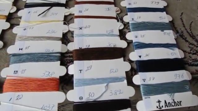 Вышивка крестом. Гобелен "Зимний пейзаж" от Luca-S. смотреть онлайн