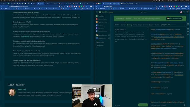 Quillbot Review: A Full Tutorial, Walkthrough & Demo of the AI Paraphraser Tool смотреть онлайн