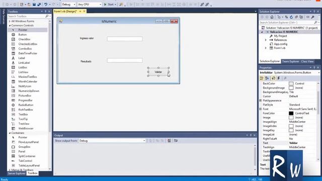 Comprobar si es un Número con IsNumeric - Visual Basic .NET смотреть онлайн