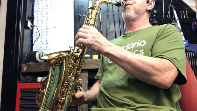 #7075 JUPITER ALTO SAXOPHONE JAS567 final play test 08 смотреть онлайн