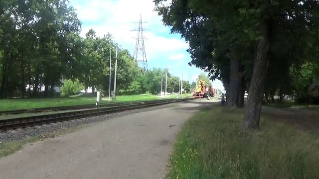 АДМ -1037 + TD близ ст. Лачупе | ADM - 1037 near Lāčupe station смотреть онлайн