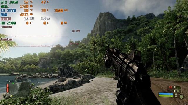 Crysis - GTX 1060 3gb | i5 3570 | 12GB | 1080p Ultra Settings + Optimal | FRAME-RATE TEST смотреть онлайн