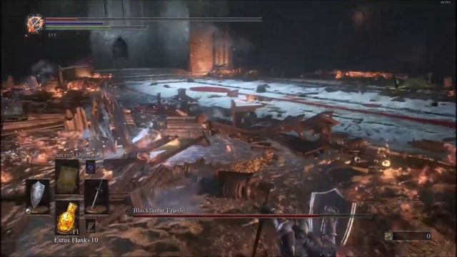 Dark Souls 3 - Sister Friede boss fight смотреть онлайн