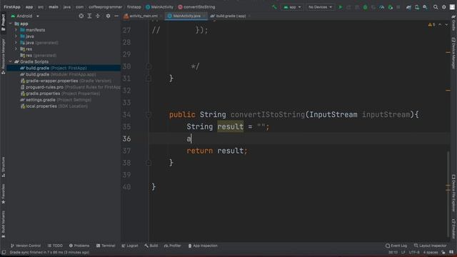 How to read or convert an InputStream into a String in Java using Scanner in JDK - Android Studio смотреть онлайн