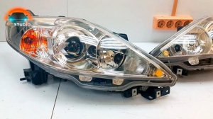 Mazda Premacy модернизация фар