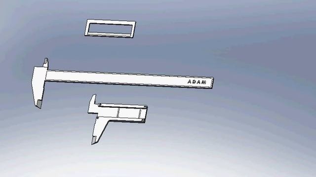 vernier caliper solidworks08 смотреть онлайн