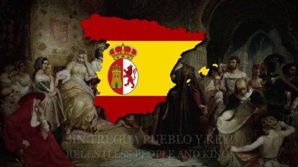 "Marcha Real" (Royal March) - National Anthem of Spain [1 YEAR SPECIAL | Eduardo Marquina LYRICS]