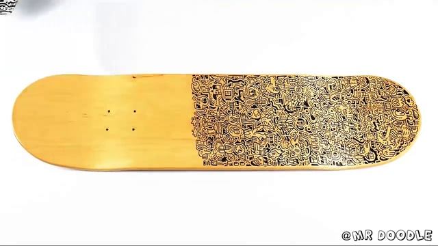 Doodling a Skateboard Deck смотреть онлайн