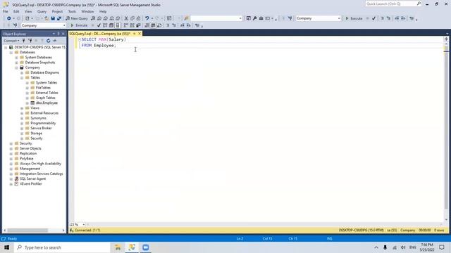 MIN AND MAX Functions in SQL Chapter 011 смотреть онлайн