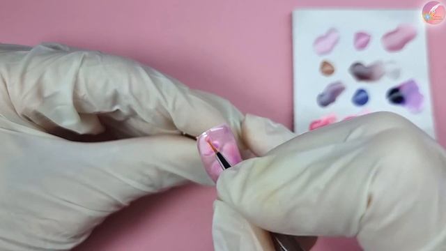 РИСУЮ ОБЪЁМНЫЕ СЕРДЕЧКИ гель-лаком / подробная инструкция КАК НАУЧИТЬСЯ РИСОВАТЬ / мастер-класс смотреть онлайн