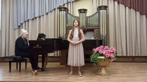 Анна Почепко, 11 лет. "Мой друг известный всем стрелок", Й. Гайдн