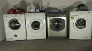 Wash Race No.408 - Candy vs Bush vs Hotpoint vs zanussi / boil wash race