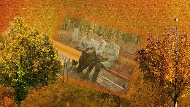 Осенняя встреча подруг... смотреть онлайн