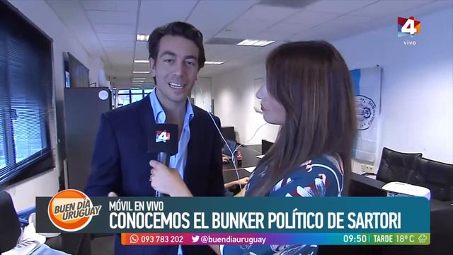 Buen día Uruguay - Sartori lanzó libro "Volver a crear futuro" смотреть онлайн