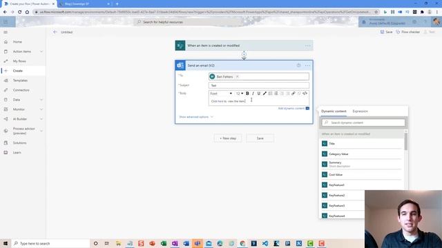 Power Automate Dynamic Content Email Links смотреть онлайн