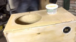 Автозвук в гараже|Покраска короба.Часть 1